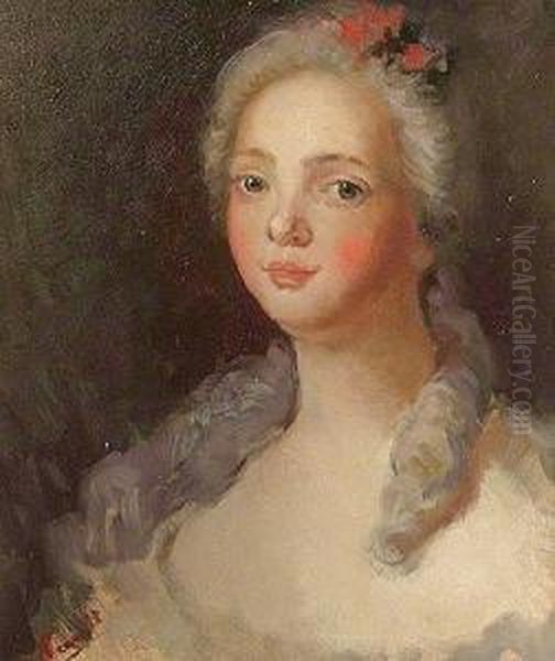 Madame De Pompadour.
Oleo Sobre Lienzo. 54 X 45 Cms - view 1