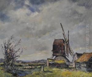 Old Windmill by Joseph Fred. Percy Rendell