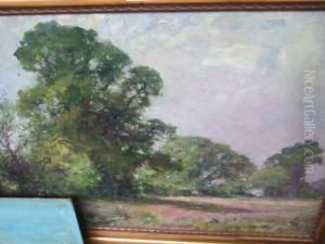 Wooded Landscape by Joseph Fred. Percy Rendell