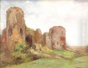 Rendall Castle Ruins by Joseph Fred. Percy Rendell