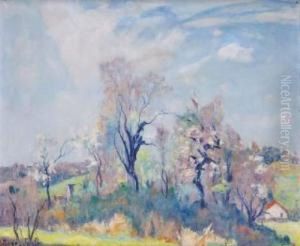 Arbres En Fleurs by Rene Camille Juste Rene-Just