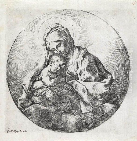 The Madonna And Child In The Round - view 1