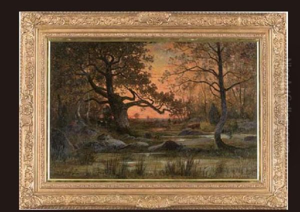 Farmers At The Pond - view 1