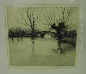 A River Scene. A River Scene.