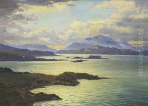 Evening, Sound Of Mull by George Melvin Rennie