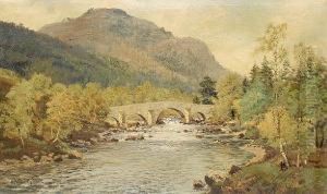 Invercauld Brig And Lochnager by George Melvin Rennie