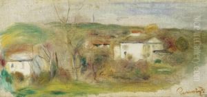 La Vallee De La Cagne by Pierre Auguste Renoir