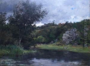 Bord De Riviere by Emile Renouf