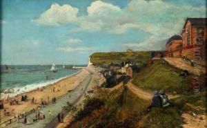 La Plage Vers Dieppe