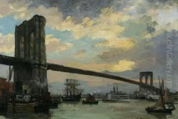 The Brooklyn Bridge - view 1