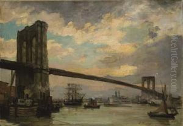 Le Pont De Brooklyn - view 1