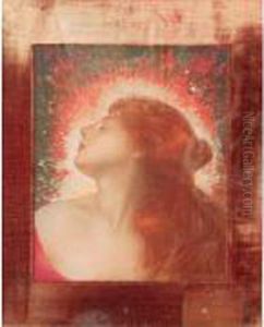 Portrait De Femme De Profil by Lucien Renout