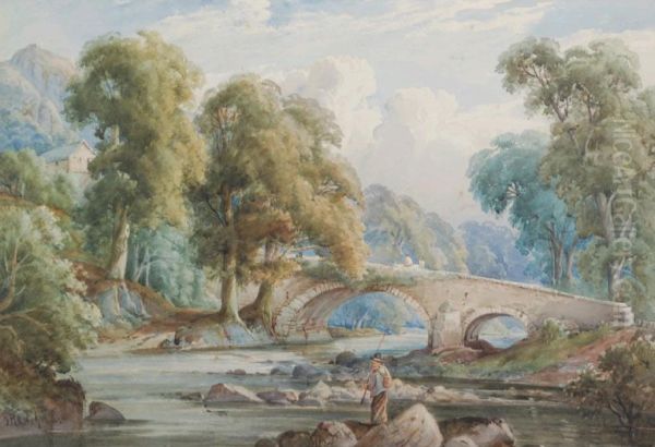 'bratby Bridge, Near Ambleside' - view 1