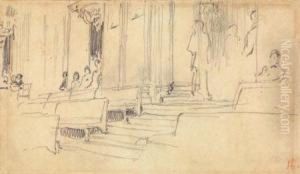 Interieur De Theatre by Vera Repin