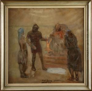 The Nightmare Of King Herod by Repin Iliya