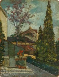 Paesaggio by Don Angelo Rescalli