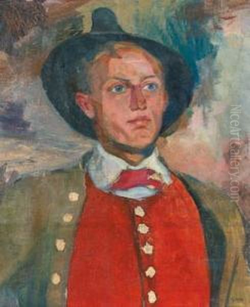 Junger Karntner In Tracht - view 1