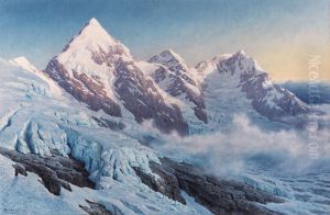 Blick Auf Die Ortlergruppe by Rudolf Reschreiter