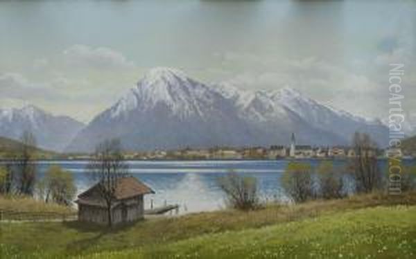Blick Uber Den Tegernseeauf Rottach-egern. - view 1