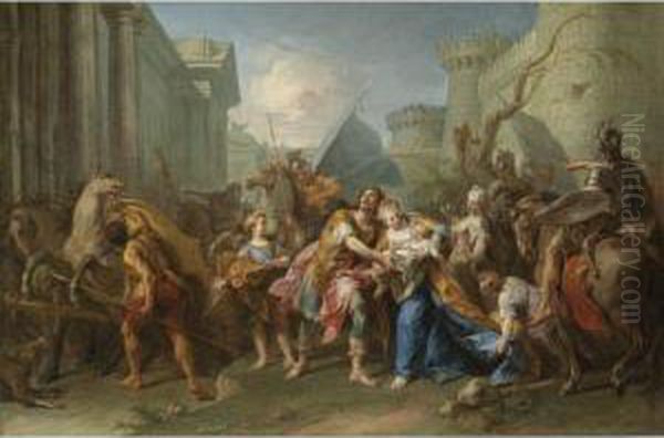 Hector Taking Leave Of Andromache - view 1