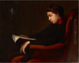 Ferenczy Noemi Portreja by Istvan Reti
