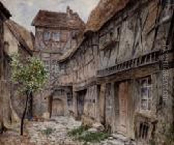 Innenhof In Rothenburg Ob Der Tauber - view 1