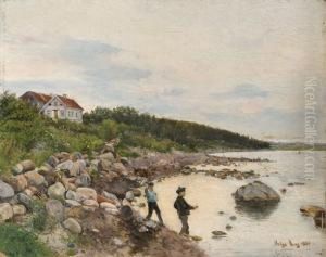 Waterside, Fromasgardstrand 1886