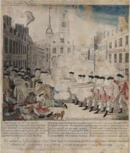 The Bloody Massacre (brigham, Plate 14) by Paul Revere
