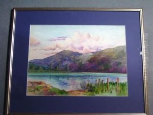 Le Lac Chambon by Adolphe Rey