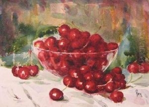 Cerises by Adolphe Rey