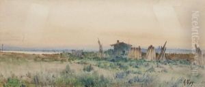 Paysage En Camargue.