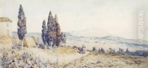 La Montagne Sainte Victoire by Alphonse Rey