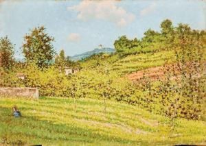 Collina Torinese Con Superga by Enrico Reycend