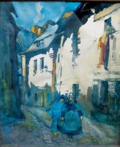 Vielles Maisons De Quimper by Pierre Reynaud
