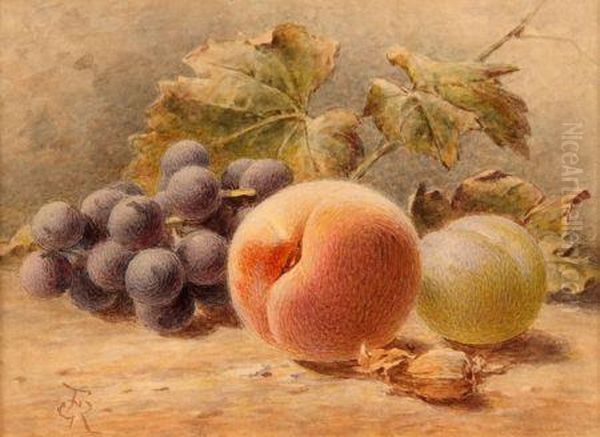 Still Life Study Of Grapes - view 1