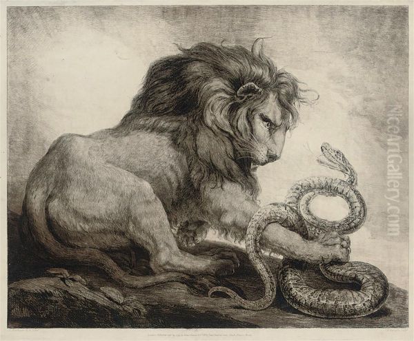 Lion & Snake - view 1