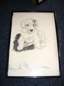 Terrier Pup by Warwick Reynolds