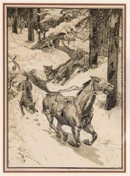 "outnumbered: A Horse Flying Like The Wind." - view 1