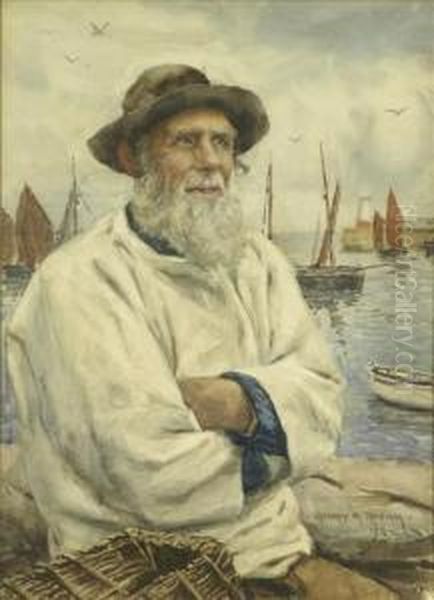 A Newlyn Character - view 1