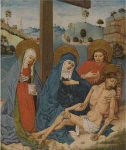 The Lamentation by Upper Rhine