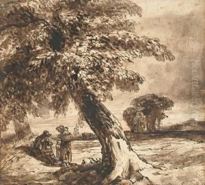 Figures Beneath A Tree Figures Beneath A Tree