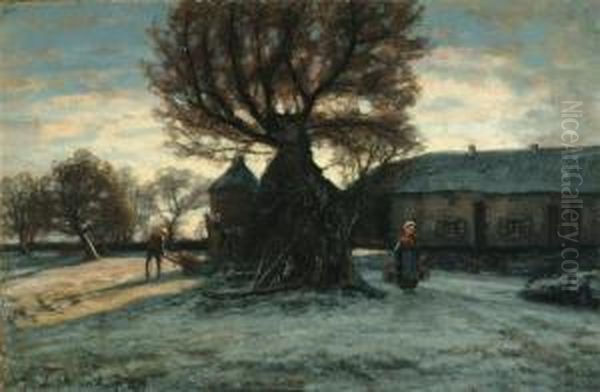 Soir D'hiver A La Campagne - view 1