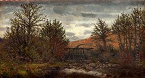 Paisaje Belga by Agustin Riancho Y Mora