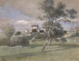 Schlos Albrechtsberg In The Waldvirtel by Rudolf Ribarz