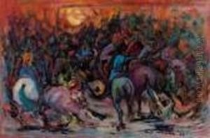 Battaglia (lotta Di Classe) by Antonio Ribas Olivier