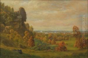 Profile Rock, New Hampshire by John Ribchester