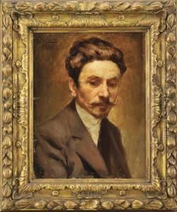 Retrato Do Pintor Candido Da Cunha