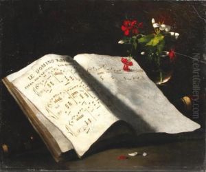La Partition De Musique by Germain Theodure Clement Ribot
