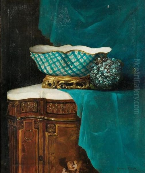 Still Life With Flower Hydrangea - view 1