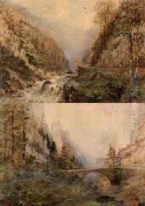 Torrents De Montagne by Georges Ricard-Cordingley